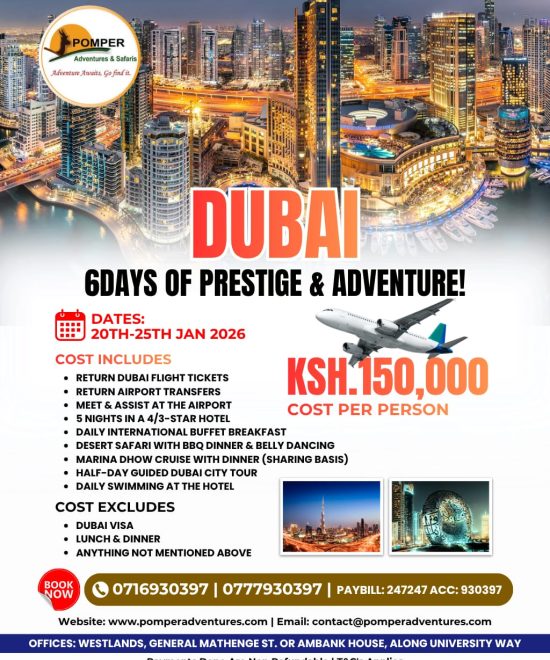 DUBAI: YOUR 6-DAY GATEWAY TO GLAMOUR AND GOLD