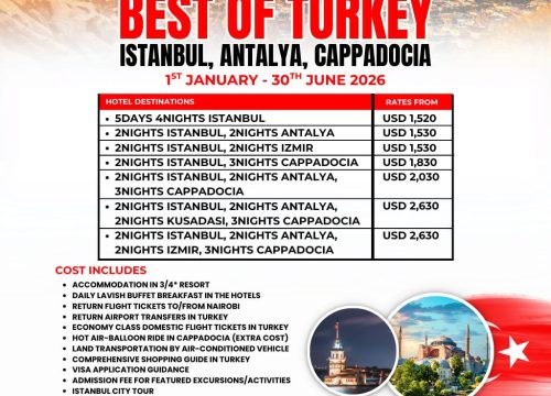 BEST OF TURKEY: Historical Wonders & Scenic Heights!
