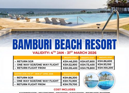 BAMBURI BEACH: Your Iconic Coastal Retreat!