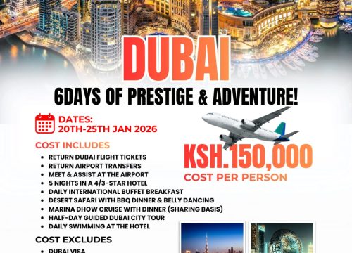 DUBAI: YOUR 6-DAY GATEWAY TO GLAMOUR AND GOLD