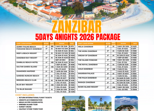 Experience the Magic of Zanzibar: Your Ultimate 2026 Tropical Escape