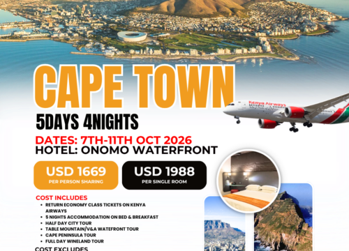 Discover Cape Town: The Ultimate 5-Day, 4-Night South African Escape (October 7th–11th, 2026)