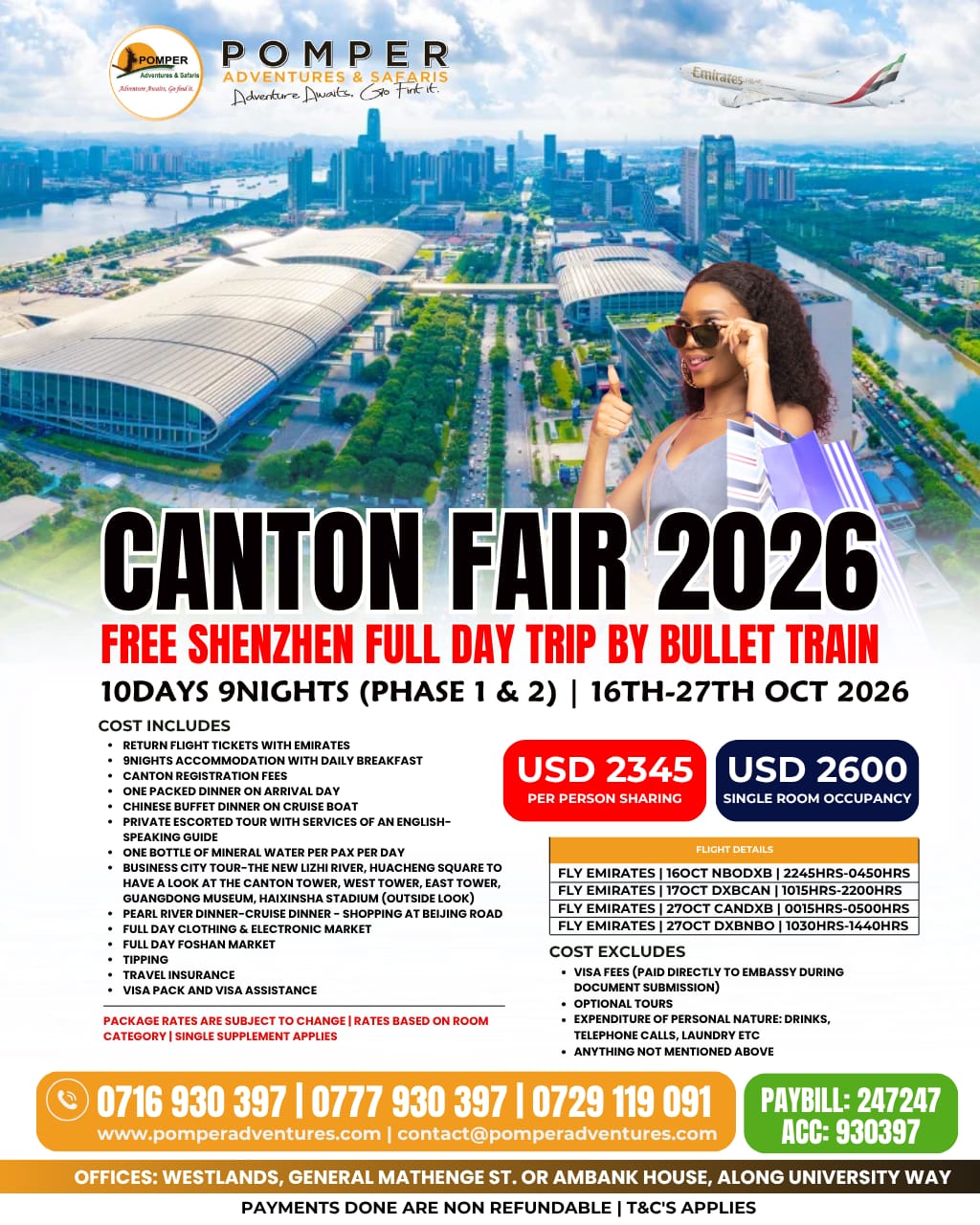 Experience the Canton Fair 2026: Comprehensive 10-Day, 9-Night Business & Travel Package