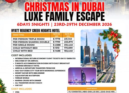 Christmas in Dubai 2026 | Luxurious 6-Day, 5-Night Family Escape | Pomper Adventures