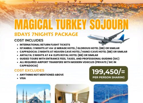 Magical Turkey Sojourn | 8-Day, 7-Night Enchanting Escape | Pomper Adventures