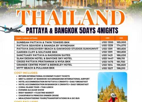 Discover Thailand | 5-Day, 4-Night Pattaya and Bangkok Holiday Package | Pomper Adventures