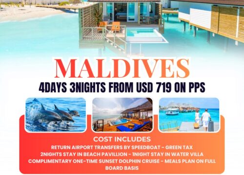 Escape to Paradise | Maldives 4-Day, 3-Night Tropical Getaway | Pomper Adventures