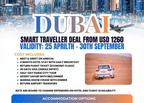 Discover Dubai | The Smart Traveller Deal – 5-Day Tropical Escape | Pomper Adventures