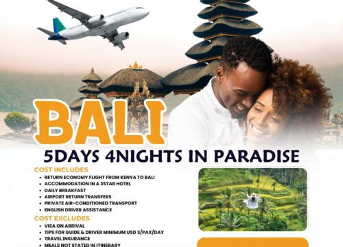 Experience Paradise | 5-Day, 4-Night Bali Vacation Package | Pomper Adventures