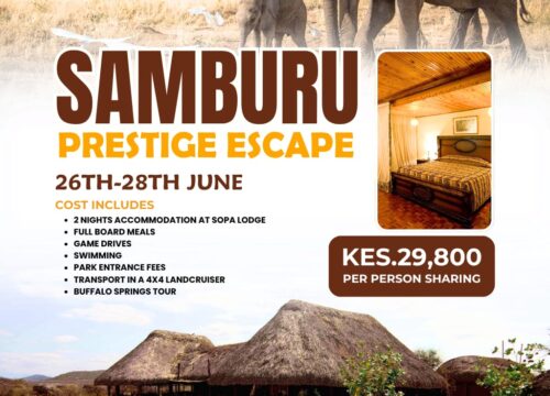 Samburu Prestige Escape — Northern Kenya Safari, June 26th–28th