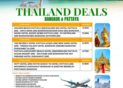 Experience Thailand | Premium Bangkok and Pattaya Holiday Deals | Pomper Adventures
