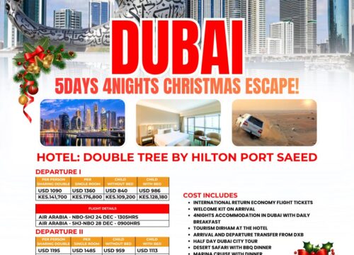 Dubai Christmas Escape 2026 | 5-Day 4-Night Package from USD 1,090